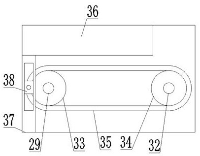 Automatic laying and fixed mounting device for construction cable