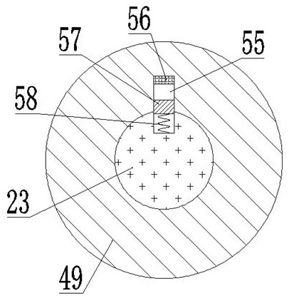 Automatic laying and fixed mounting device for construction cable