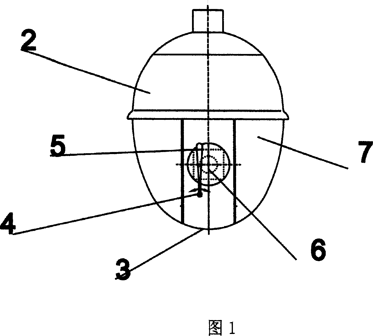 Ball-shape telecamera stand with screen wiper function