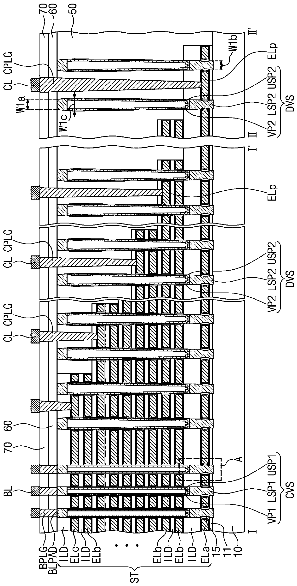 Three dimensional semiconductor memory device