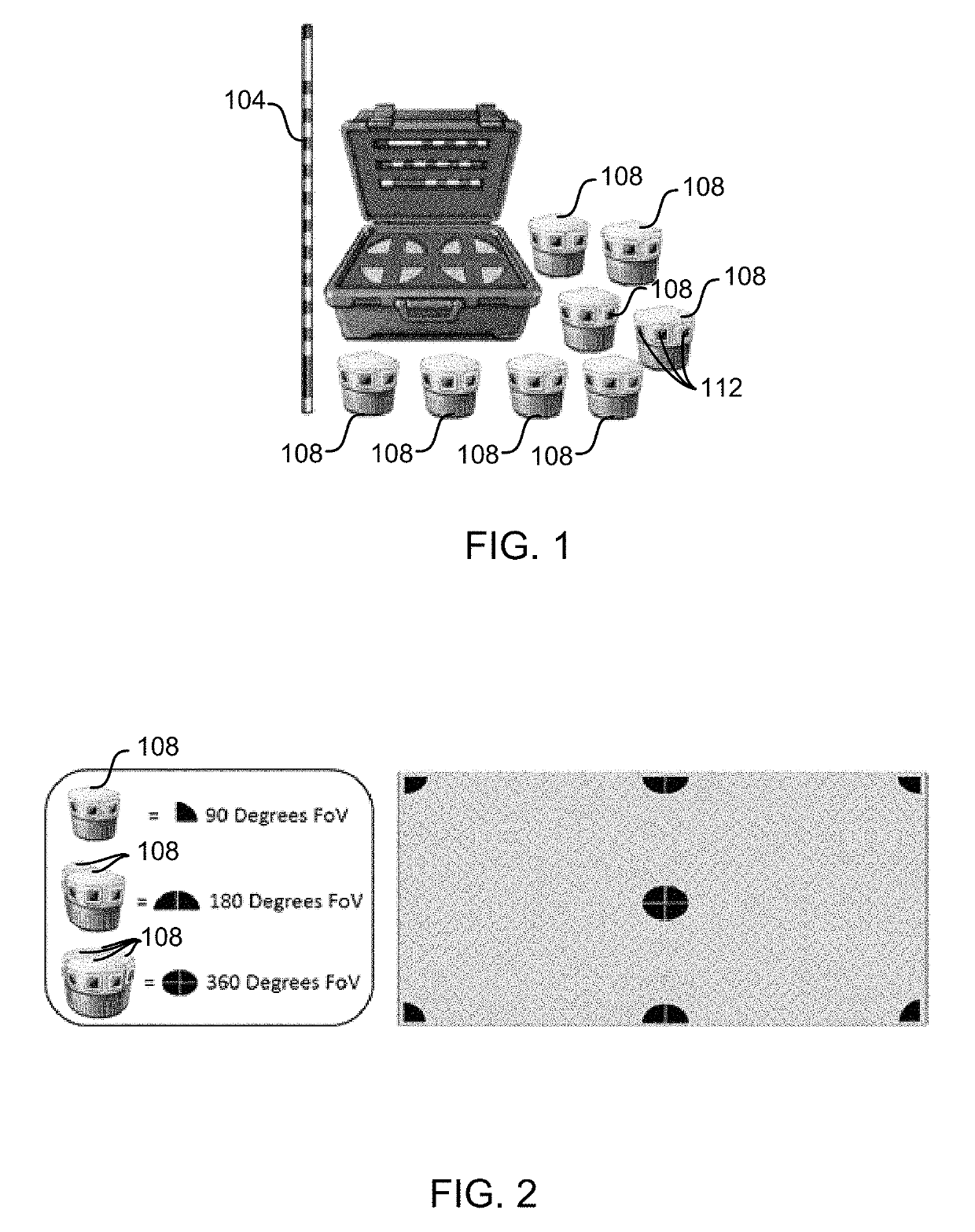 Infrastructure positioning camera system