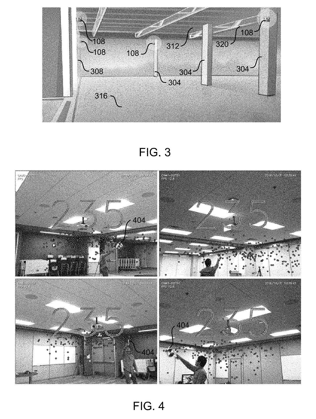 Infrastructure positioning camera system