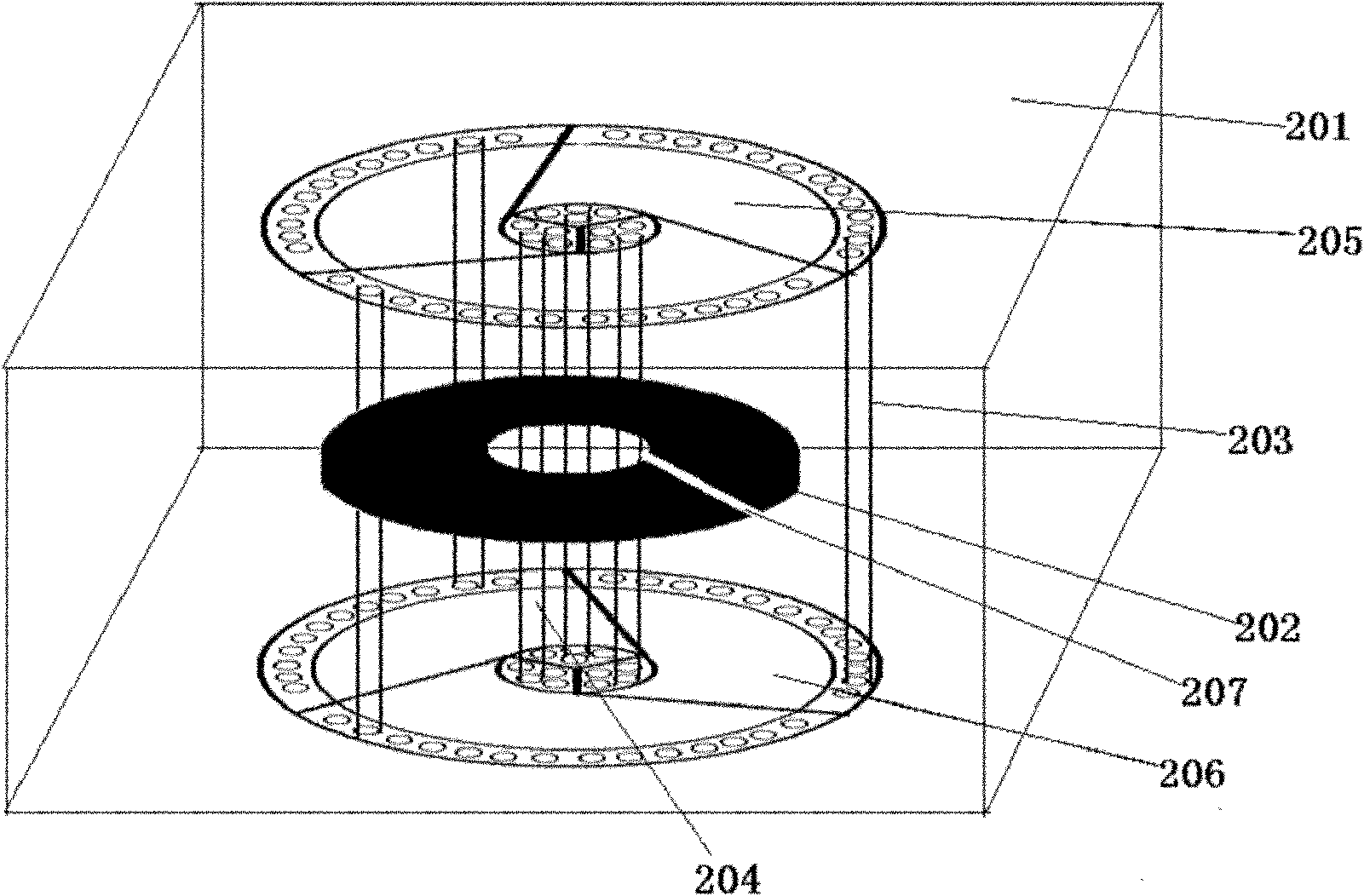 Core burying method for high-current magnetic device and printed circuit board manufacturing method