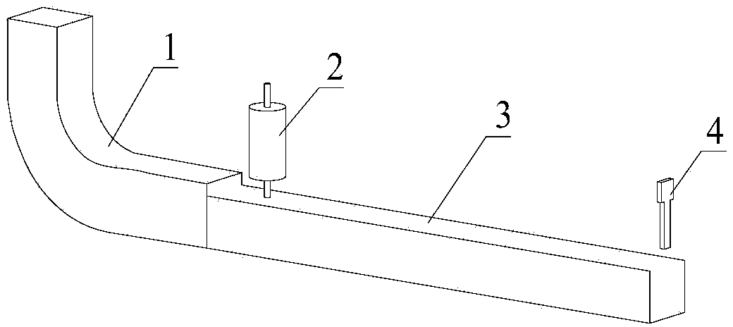 Solution type flow measuring device