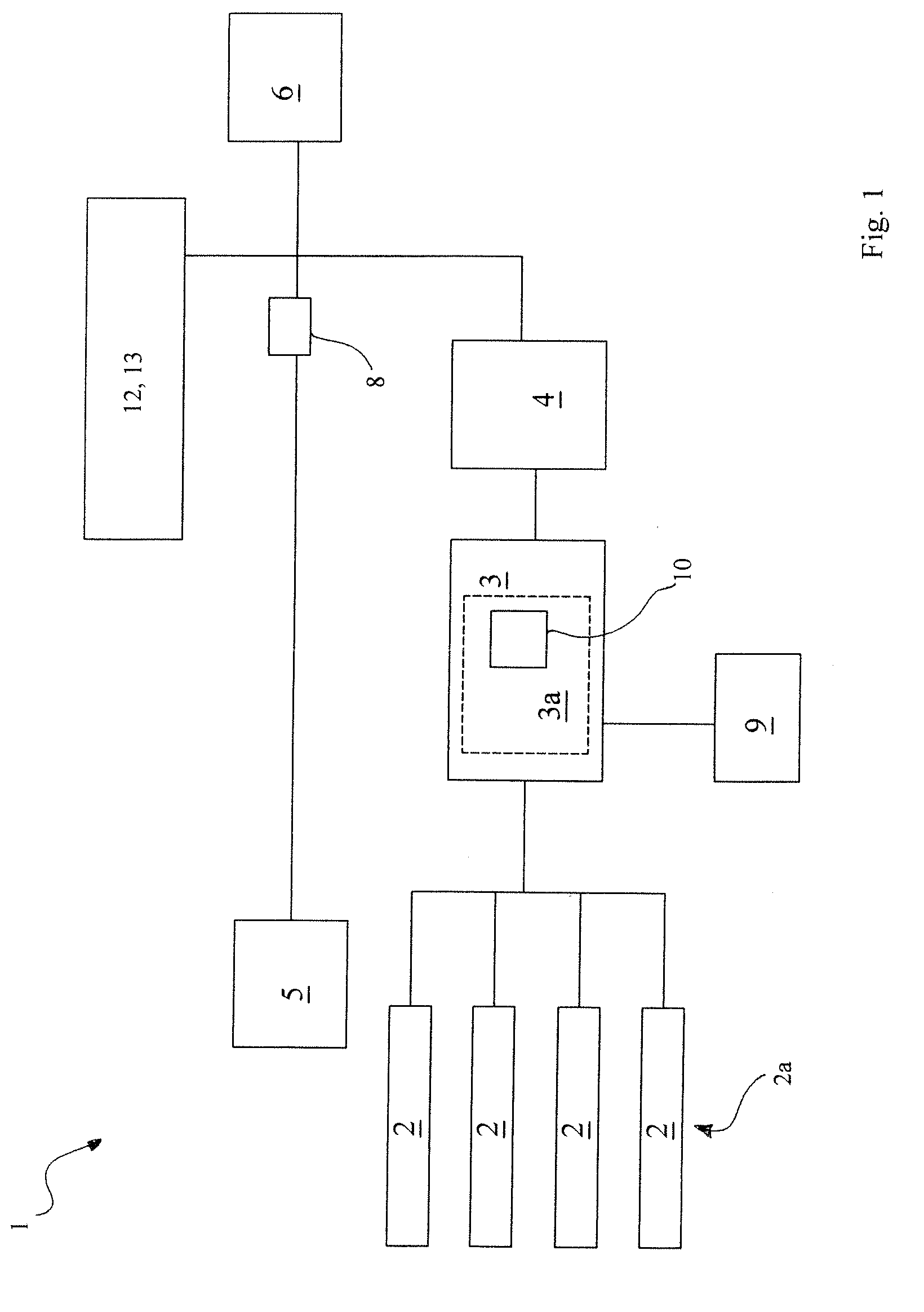 Solar inverter and plant for converting solar energy into electrical energy