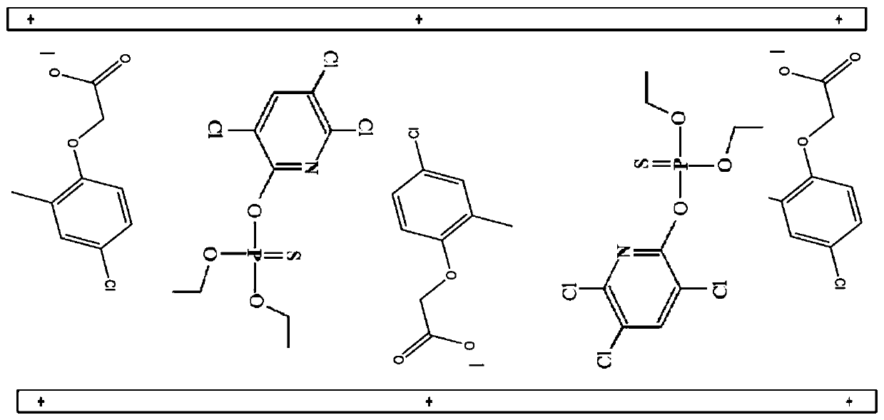 Slow-release double-effect pesticide and preparation method thereof