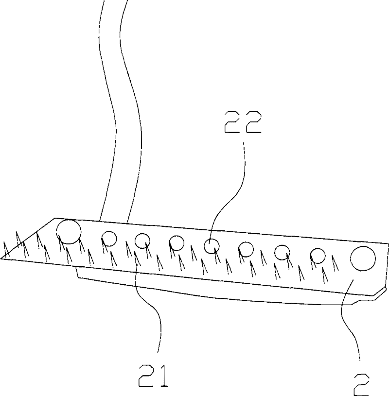 Cloth edge tightening device