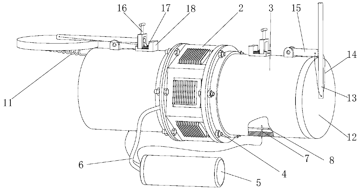 Deep sea thermal-insulation biological sampler