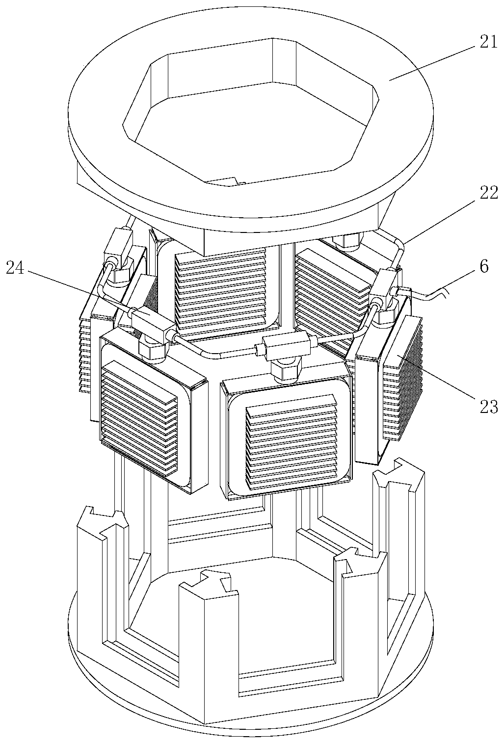 Deep sea thermal-insulation biological sampler