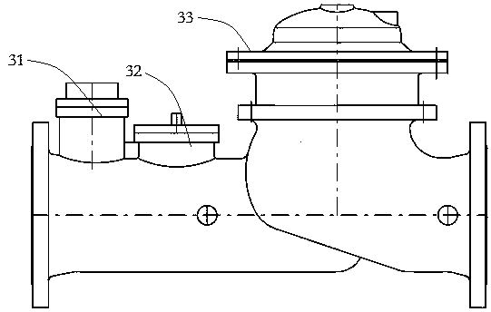 Power generating and data acquiring function integrated intelligent pressure reduction valve