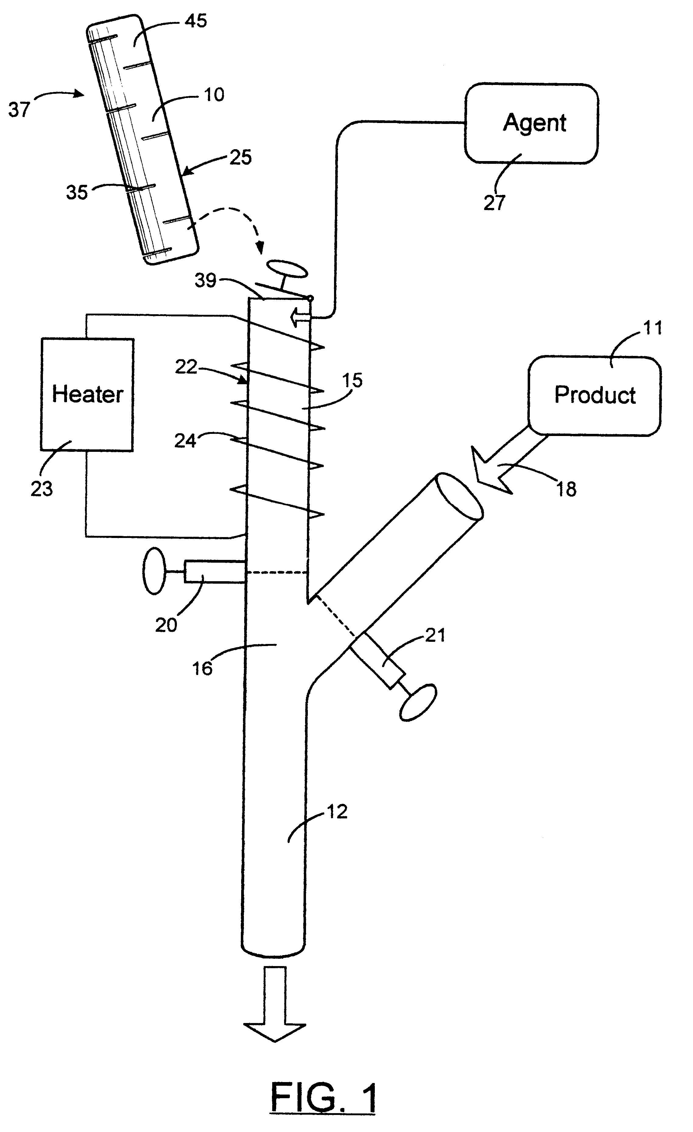 Pipe pig formed of frozen product