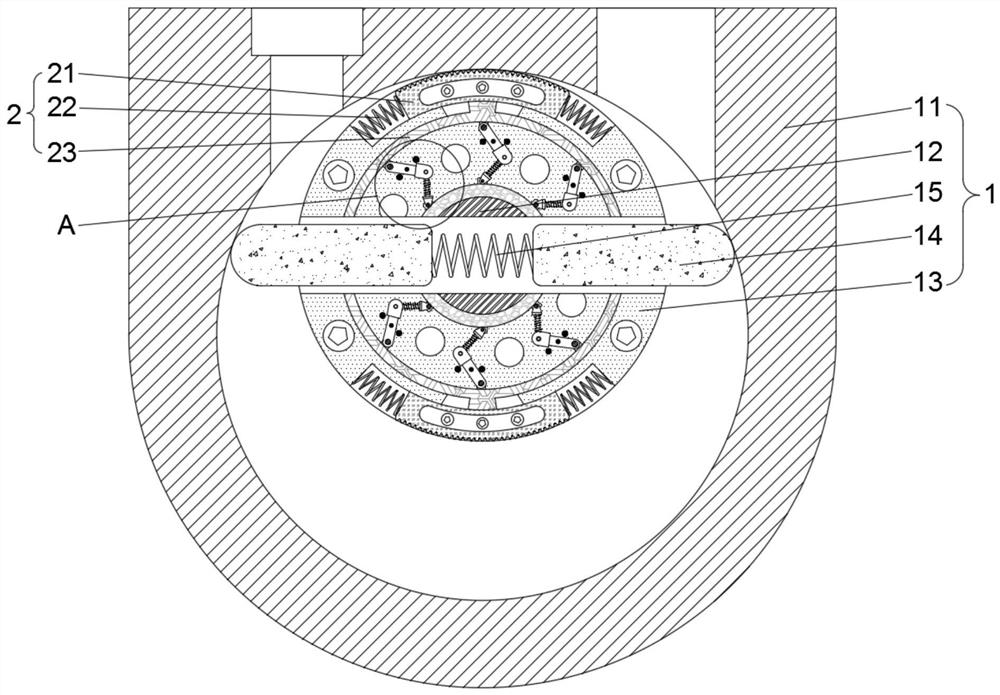 Detection device for preventing dislocation of vacuum pump rotor of vacuum sputtering instrument