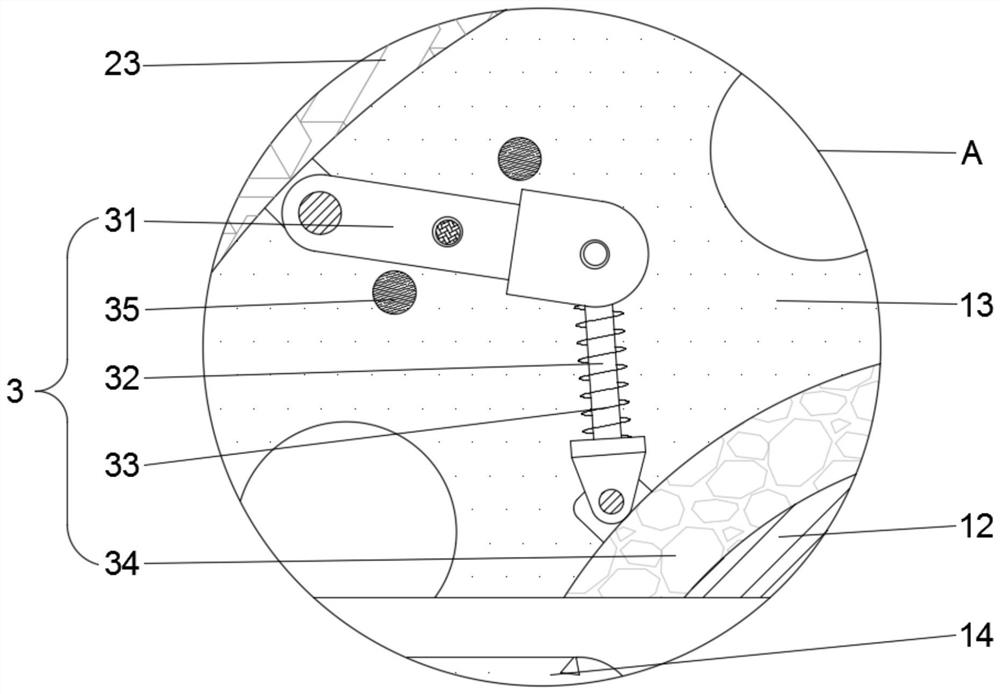 Detection device for preventing dislocation of vacuum pump rotor of vacuum sputtering instrument