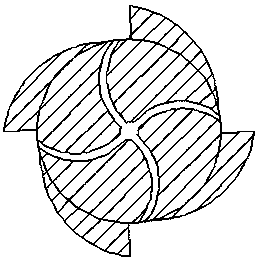 A hydraulic rotary shoe guide