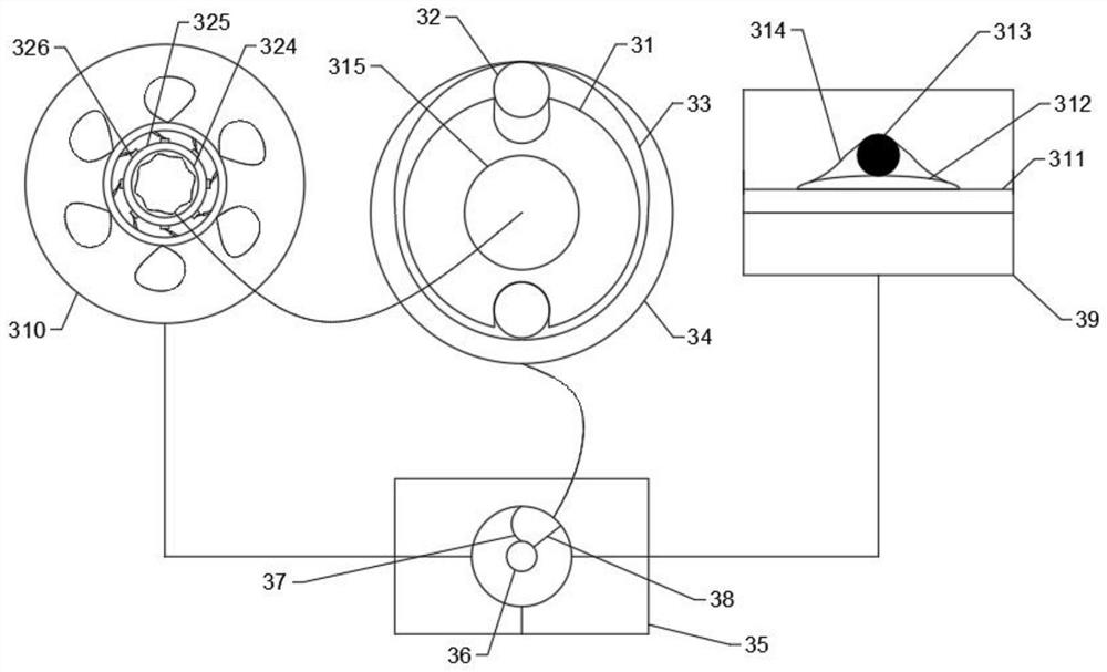 Staged pollution treatment device for thermal power plant