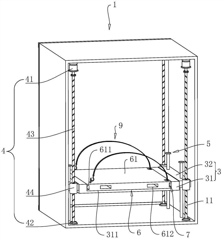 Efficient BIM-based super high-rise housing construction freight structure