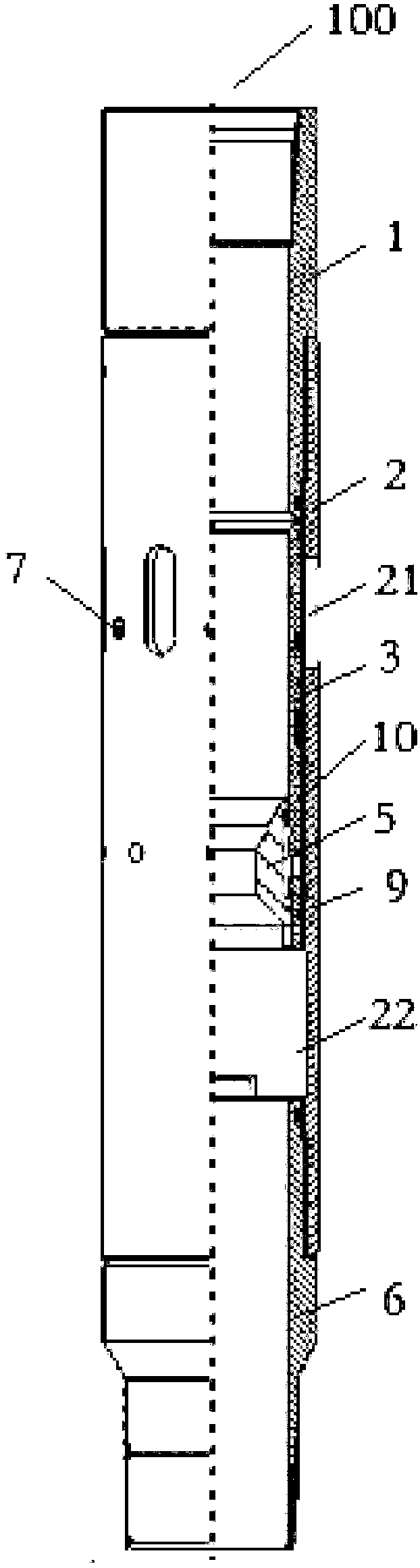 Fracturing sliding sleeve and fracturing pipe string including fracturing sliding sleeve