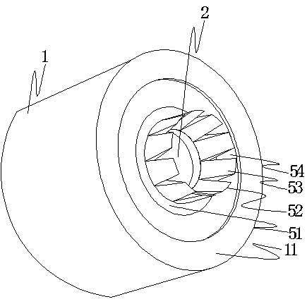 Split type profile material forming die