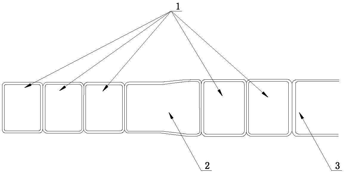 Method for forming grid structure composite material component