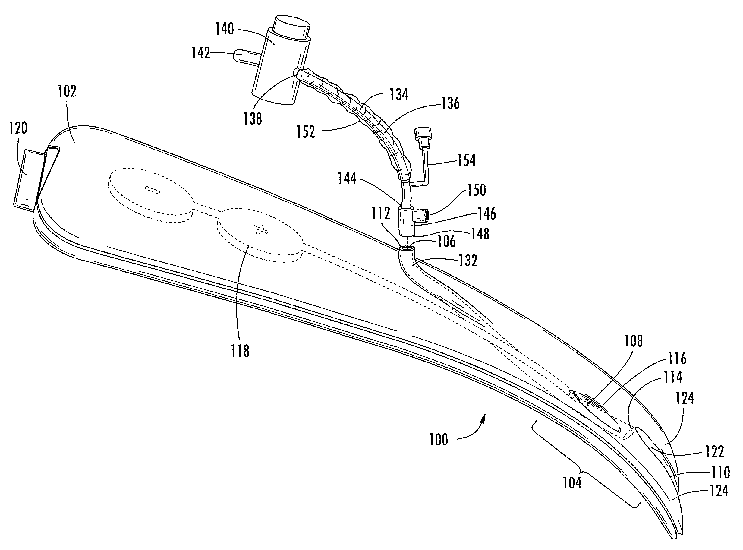 Insertion aid for oral and nasal medical devices