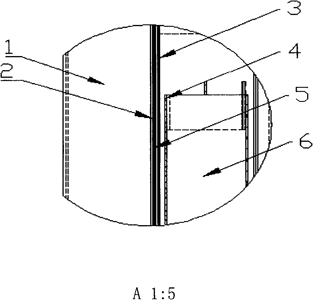 Energy storage sodium-sulfur battery module with high safe protection design