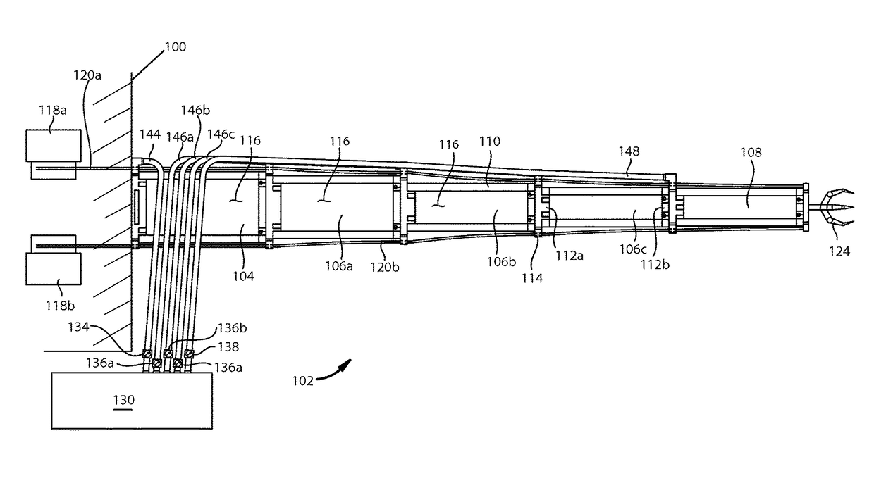 Continuum style manipulator actuated with phase change media