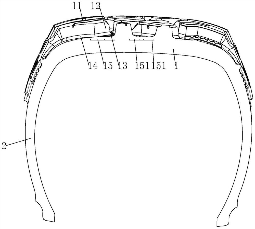 Semi-steel UTV tire