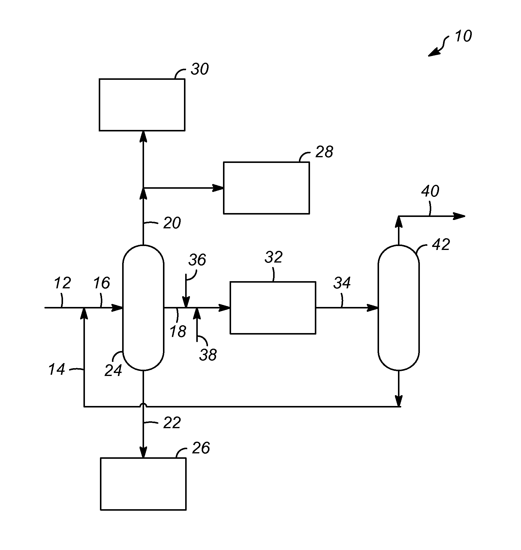 Hydrocarbon processing apparatuses and processes for producing n-pentane and isobutane