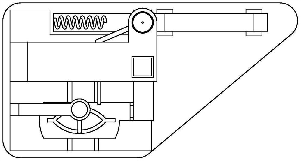 Distributor capable of achieving split charging after mixing of various organic fertilizers