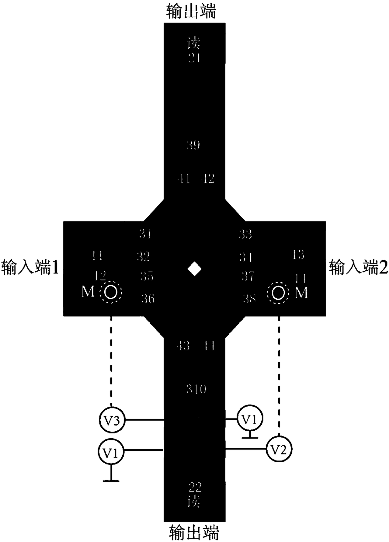 Magnetic skyrmion-based logic gate