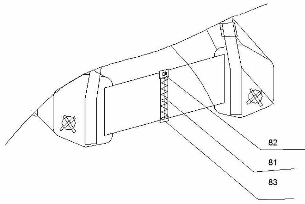 Bilateral shoulder joint postoperative fixing abduction bag support