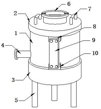 Quartz stone grinding device for quartz product production and processing