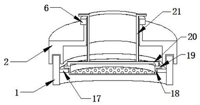 Quartz stone grinding device for quartz product production and processing