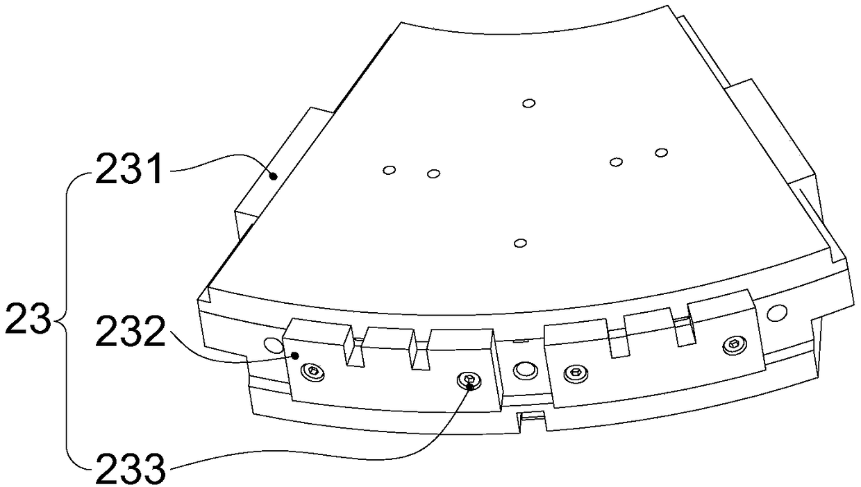 A thrust bearing