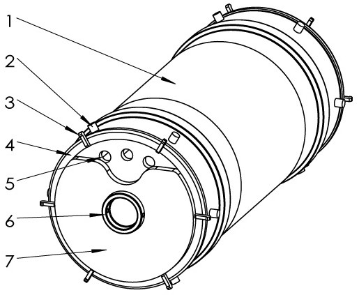 Rolling sagger and powder sintering method