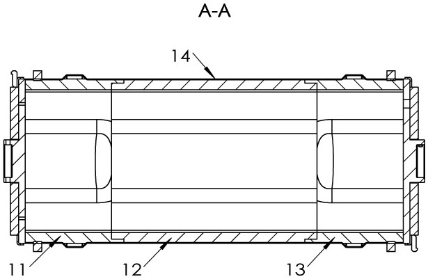 Rolling sagger and powder sintering method