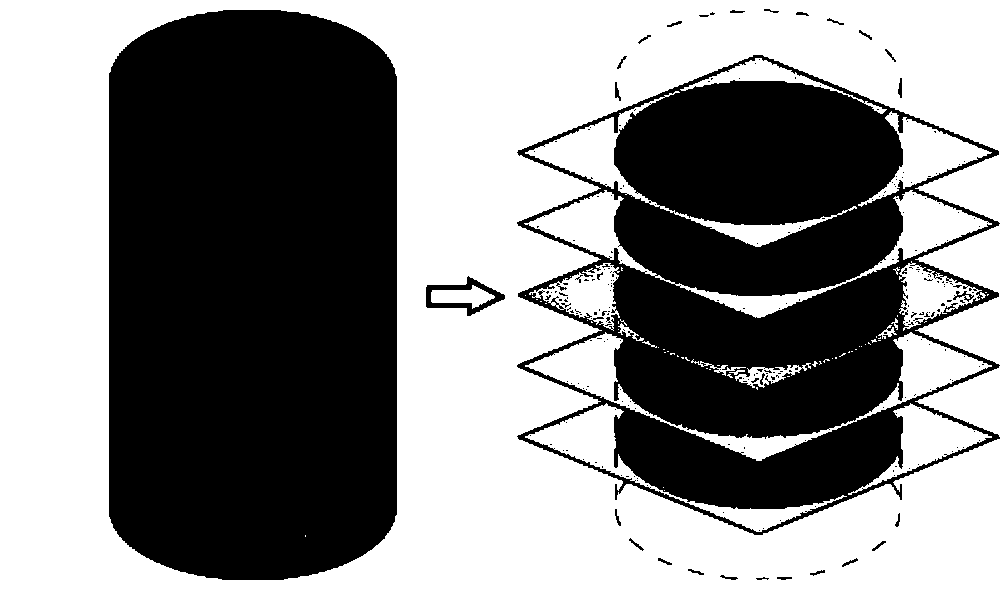 Rapid evaluation method for compaction uniformity of asphalt mixture