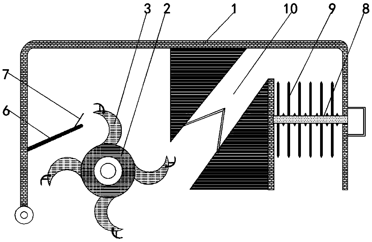 Novel weed extractor for deep root removal