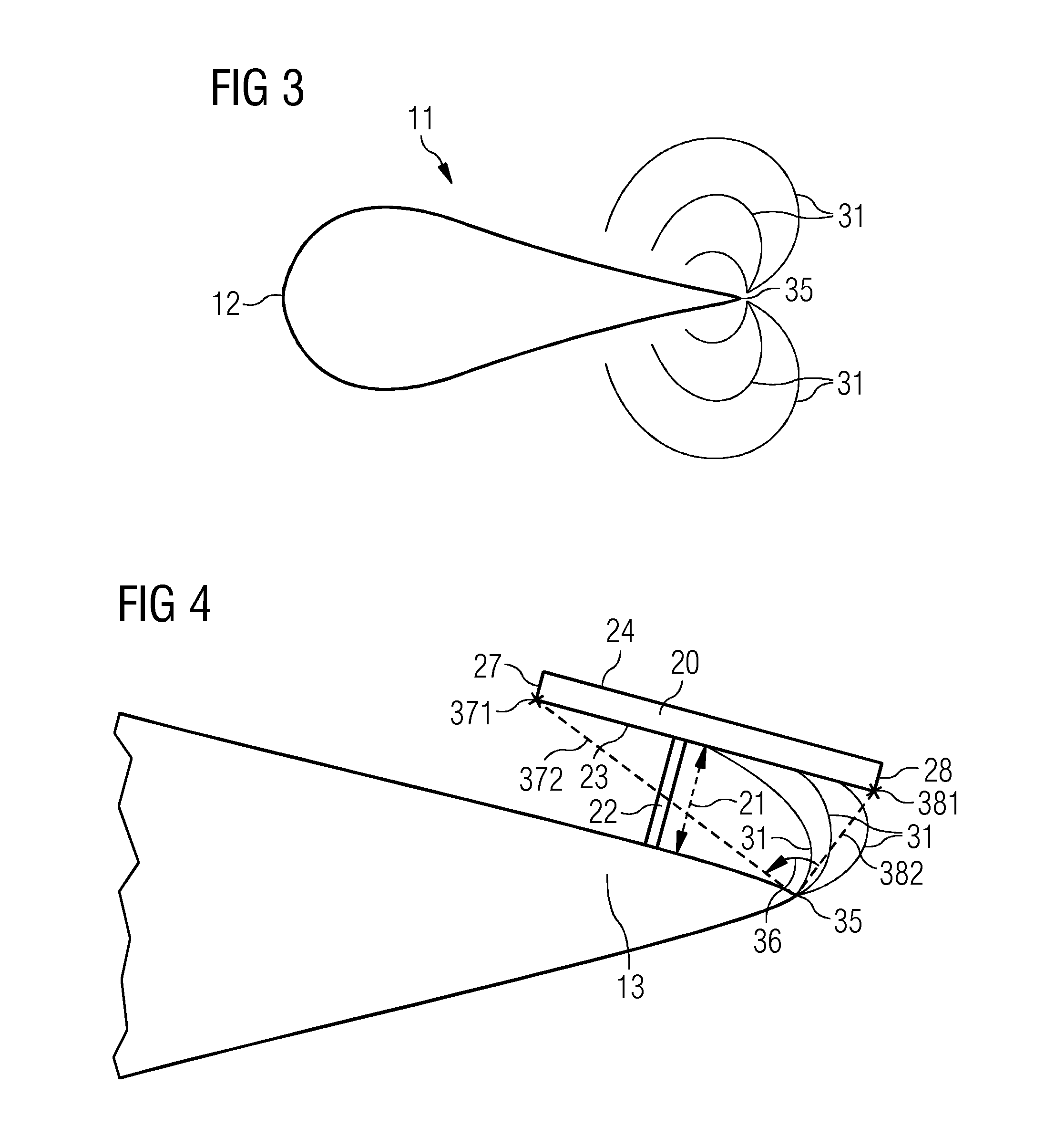 Arrangement to reduce noise emission