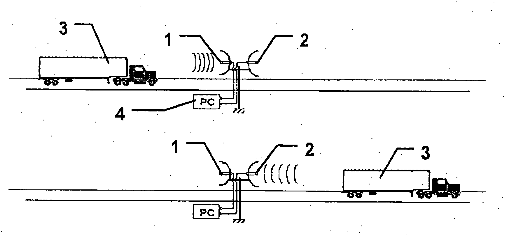 Truck acoustic data analyzer system