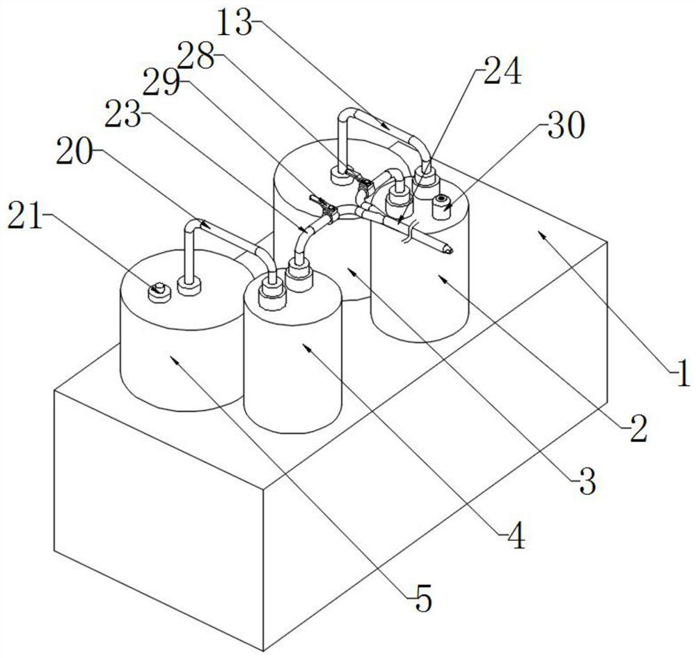 A kind of gastrointestinal juice decompression and drainage device for clinical use in gastrointestinal surgery