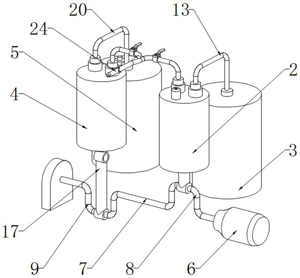 A kind of gastrointestinal juice decompression and drainage device for clinical use in gastrointestinal surgery