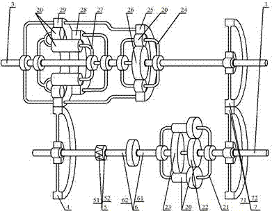 Composite hydraulic torque converter with adjustable guide blade and stepless transmission