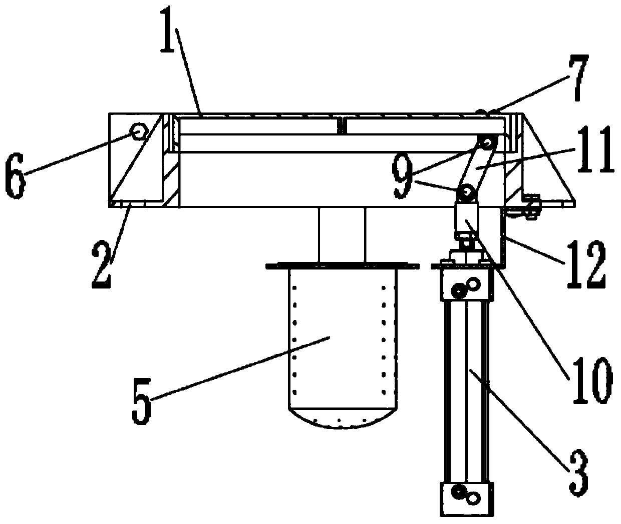 Automatic drainage grate and method