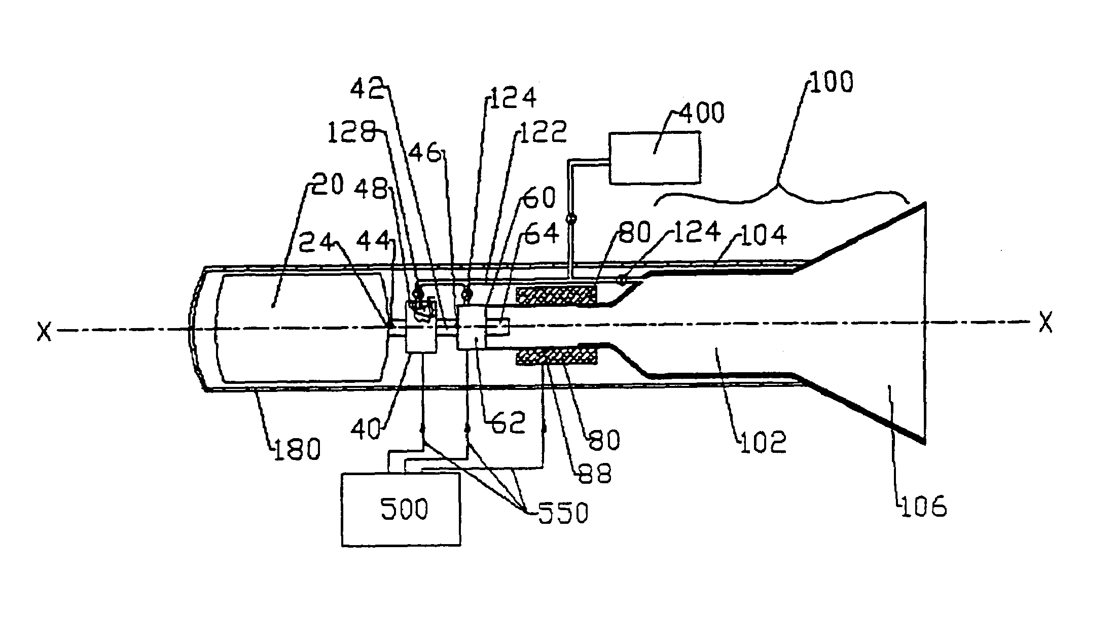 Propulsion from combustion of solid propellant pellet-projectiles