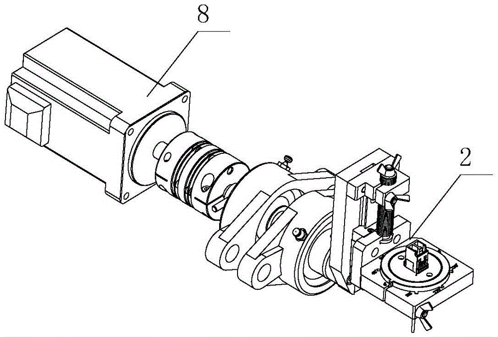 An optical fiber jumper test device