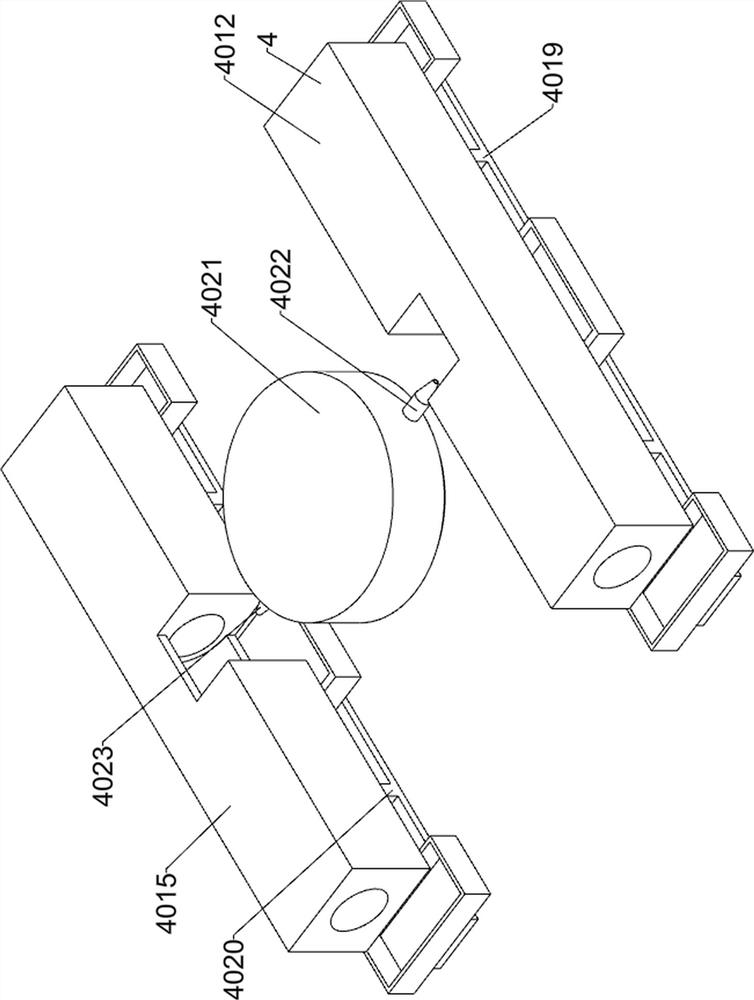 Crawling ladder welding device based on ground rail robot