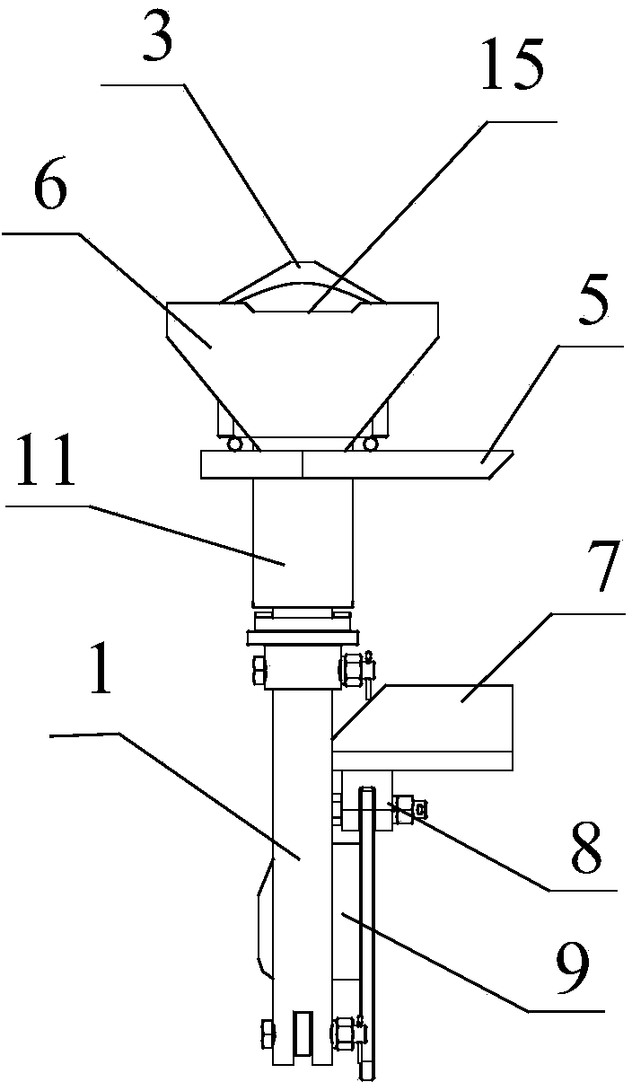 Retractable locking device for container train