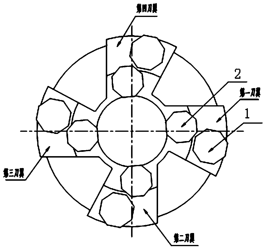 Brazing and nondestructive detecting method of drill bit for lunar soil drilling