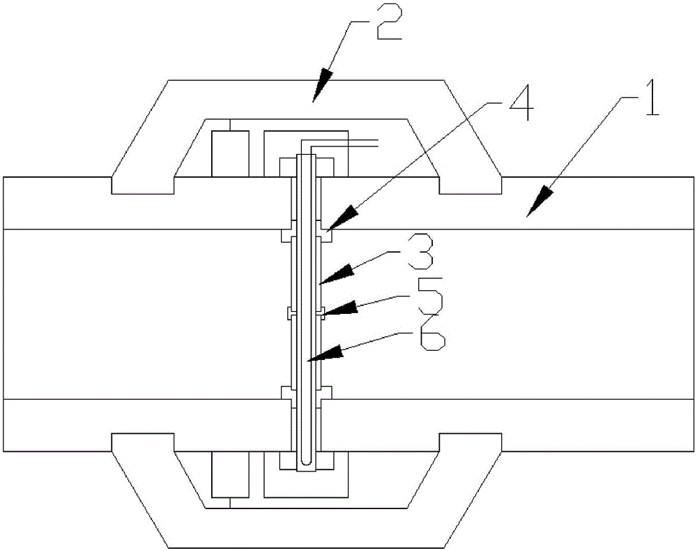 Beidou-based intelligent draining pipe network detector